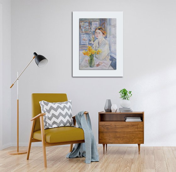 A Young Artist's Mother