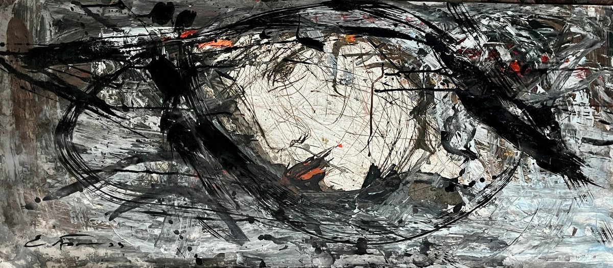 The Night By Eduard Belsky, 40 X 18, Artwork For Sale On Artfinder