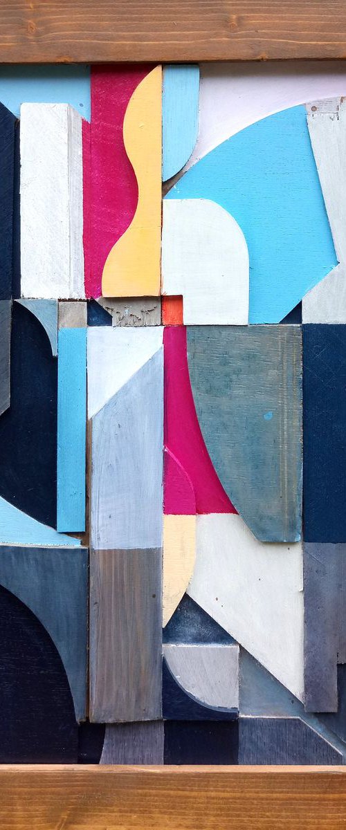 Vertical Relief Construction by Liam Hennessy