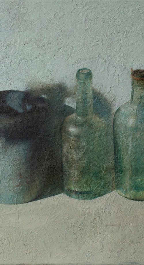 The Jug and Two Bottles by Andrejs Ko