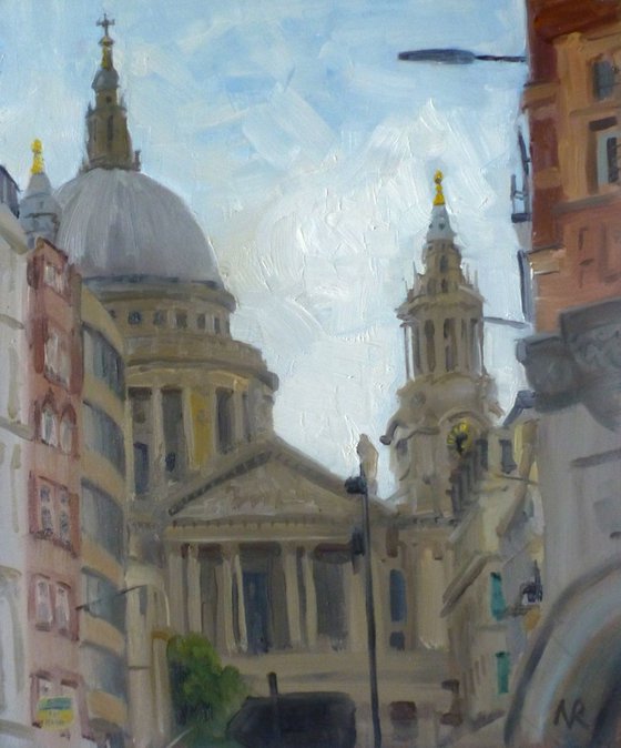St Paul's Cathedral from Ludgate Hill