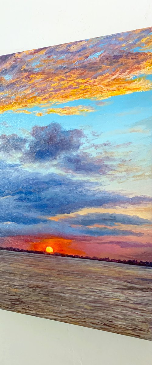 Bay Sunset by Steph Moraca
