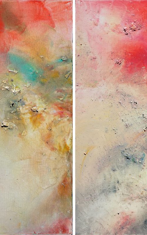 Pretty in Pink 90x60cm/24x36in by jelena b