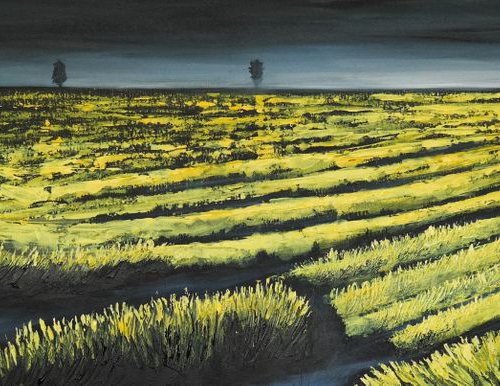 The Horizon - Fields and Colors Series by Danijela Dan