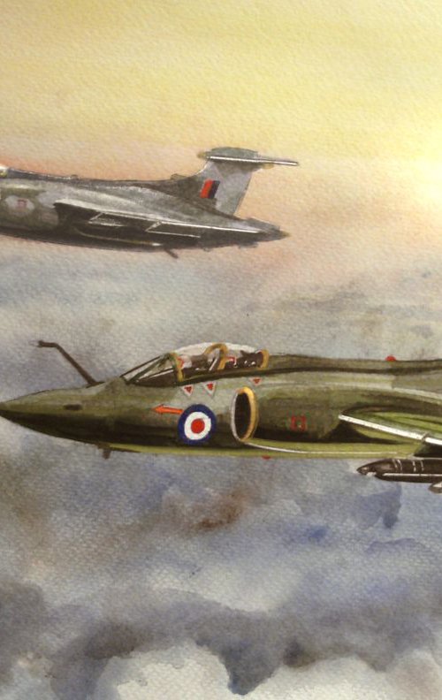 SOLD Blackbirds Descending by John Lowerson