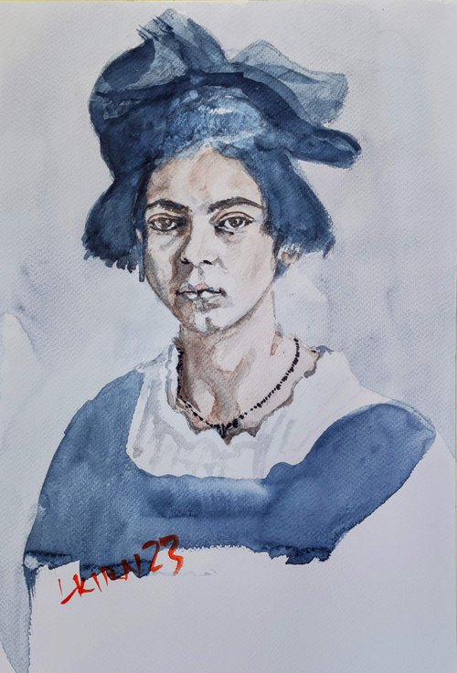 Frieda Kahlo by Leonid Kirnus