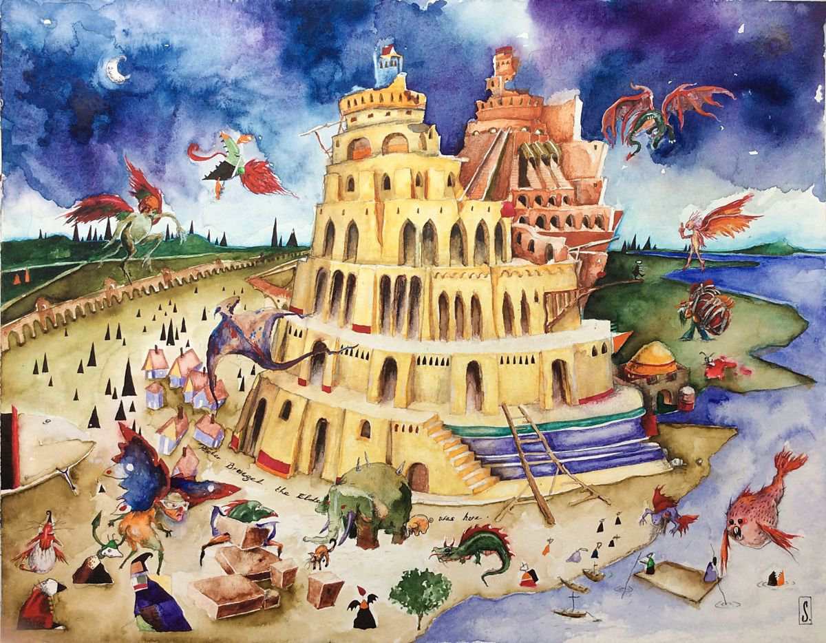 Babel Tower by Newton Scheufler