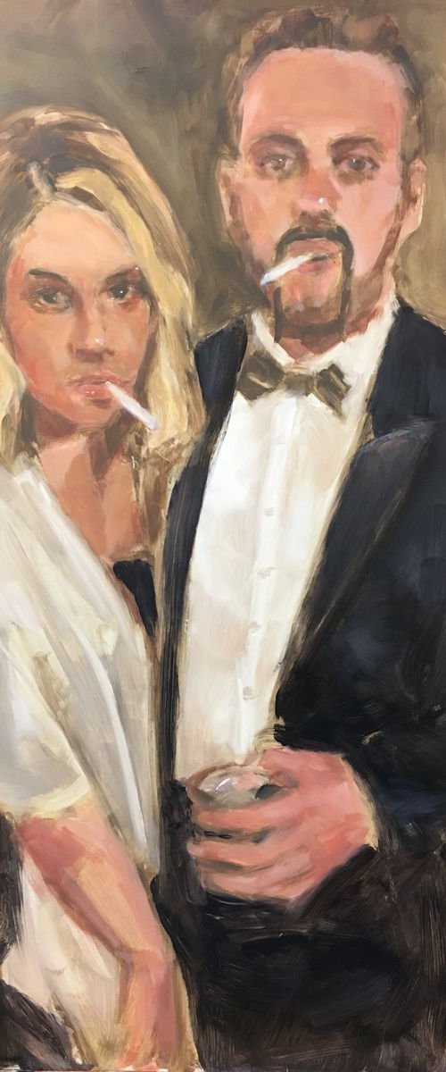 The Revelers by Leslie Singer