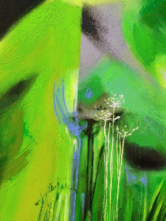 Abstract Green Colors