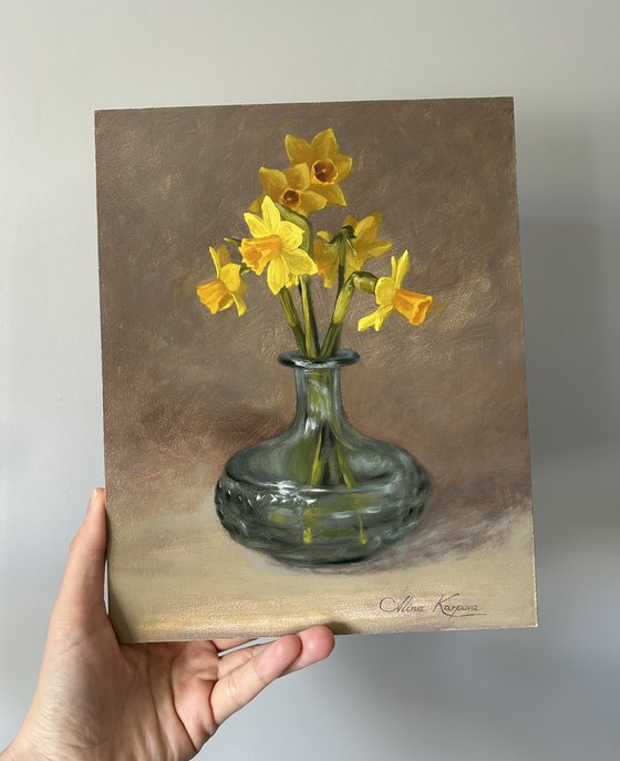 Daffodils still life