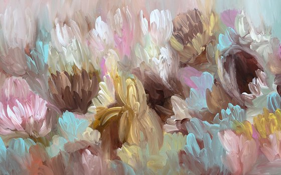 Pastel Symphony of Blossoms