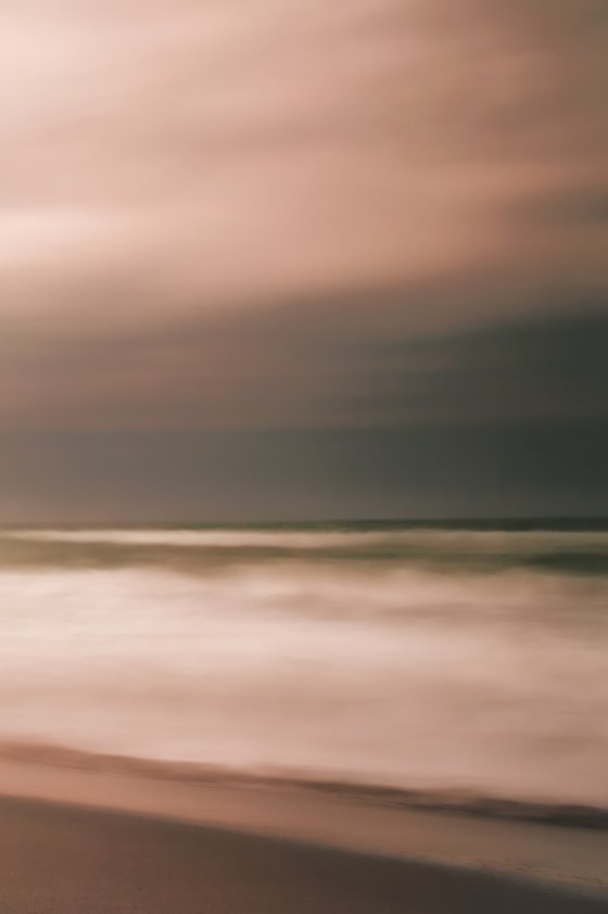 Tuscan shore at dusk