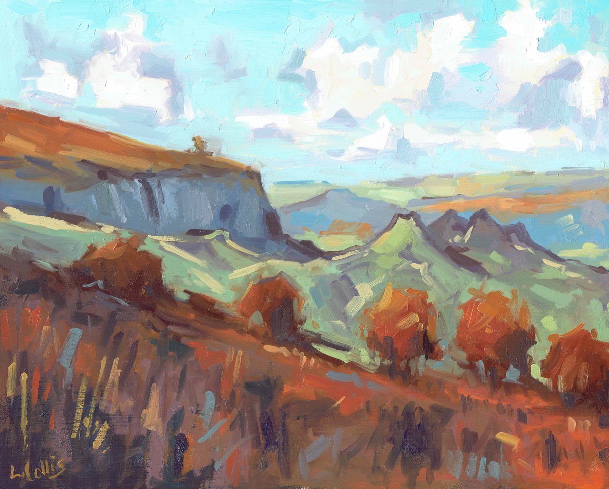 Llangattock Escarpment by Louise Collis