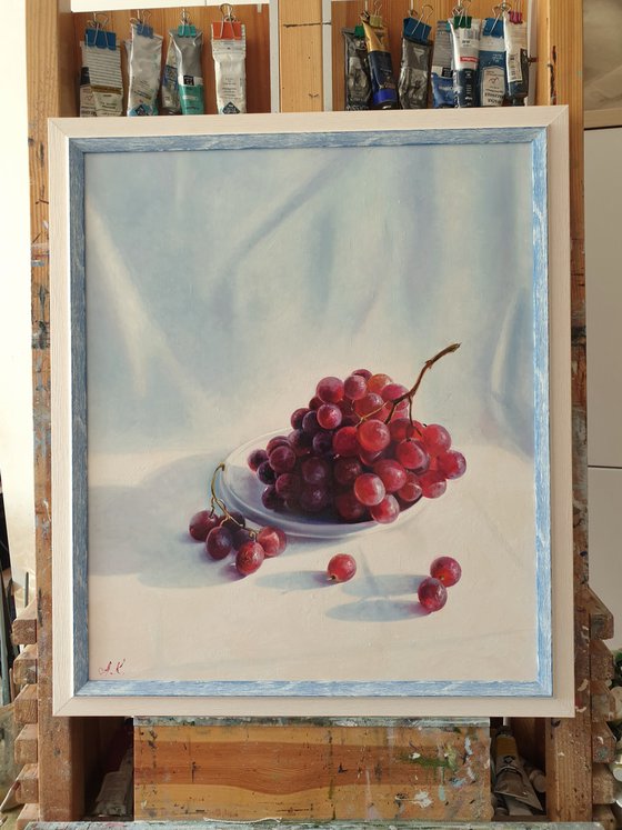 "The start of a wonderful day."  still life summer liGHt original painting  GIFT (2021)