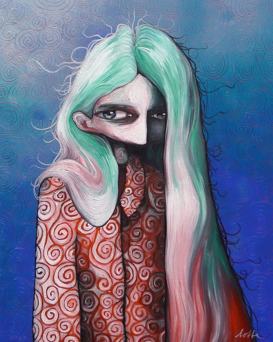 Swirl girl by Lotte Teussink