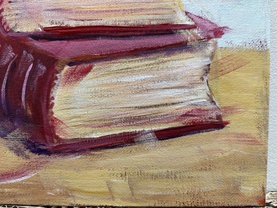 Vintage Books Still Life