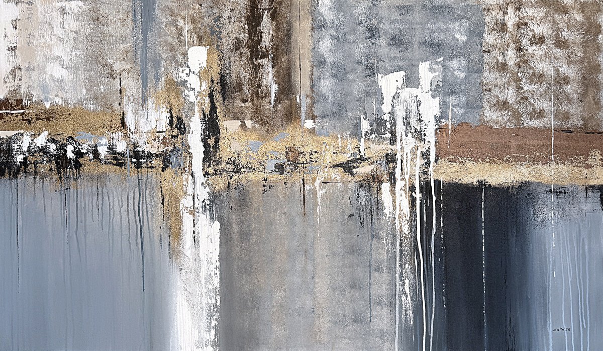 Golden Meridian By Tatiana Malinovscaia, 55 X 31, Artwork For Sale On Artfinder
