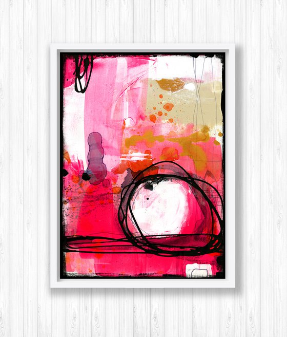 Enjoy Life 8  - Abstract Painting  by Kathy Morton Stanion