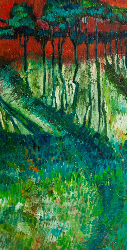 Reversible Trees by VALDA ROSE ART GALLERY