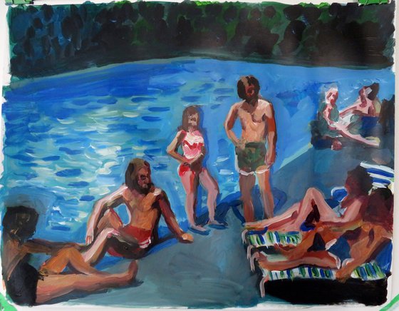 Swimming  Pool conversation