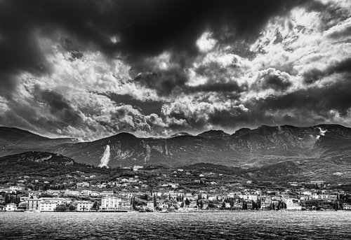 Italy #10 - Storm over Malcesine by Jonathan Brown