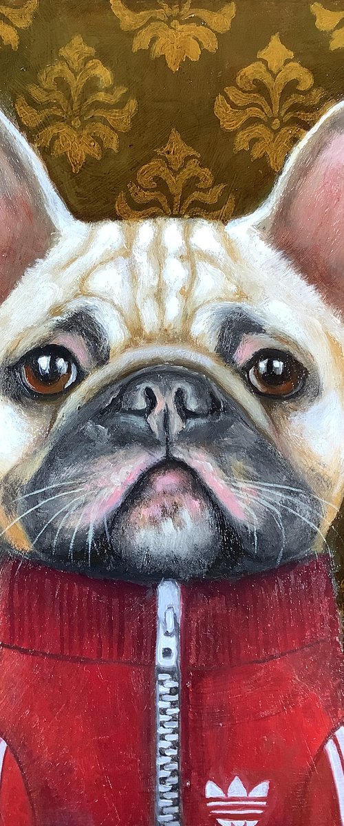 FRENCH BULLDOG by Eva Fialka