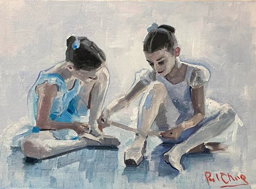 Young Girl Dancers #5 by Paul Cheng