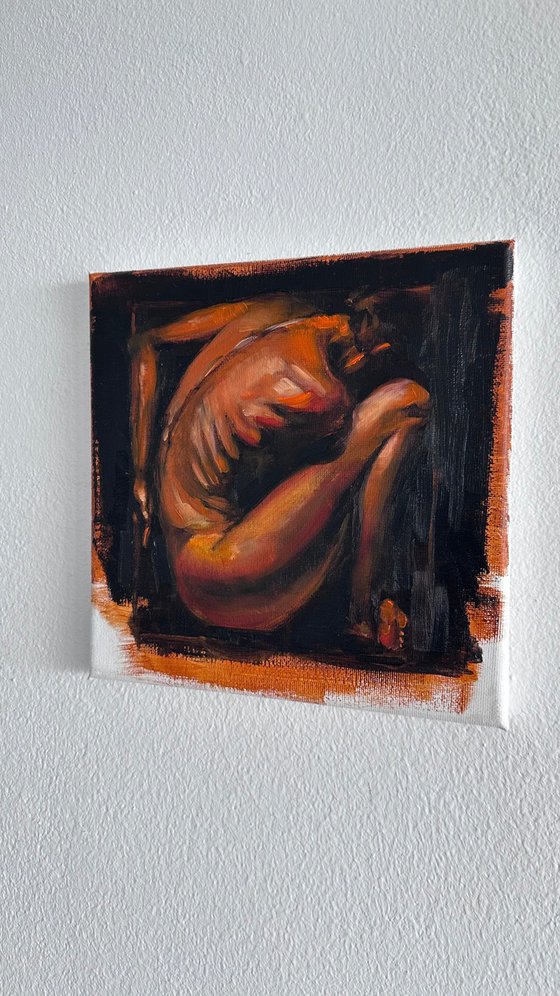 Me I Keep Hidden - Small Figurative Nude