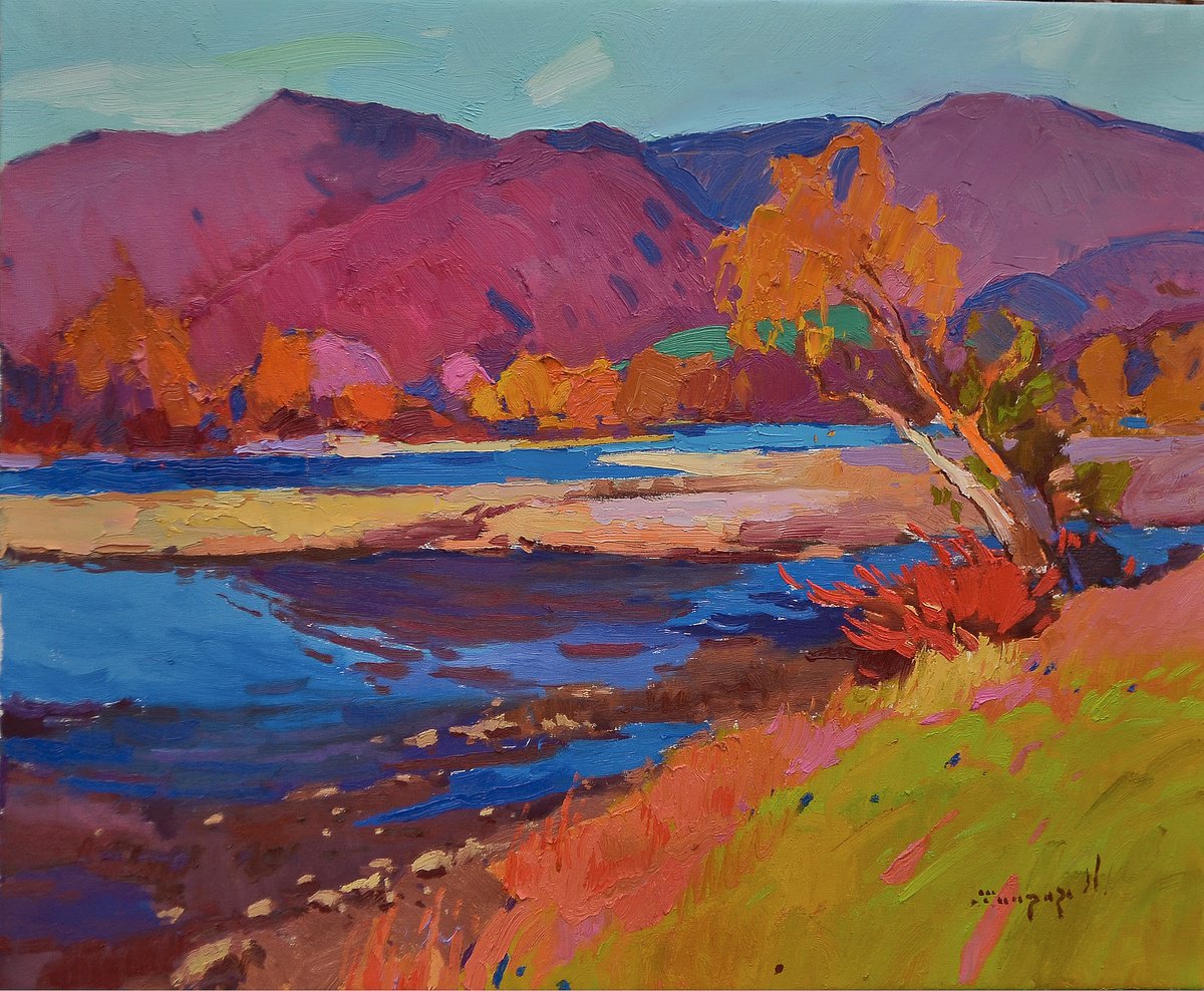Colors Of Autumn By Alexander Shandor, 34 X 28, Artwork For Sale On Artfinder