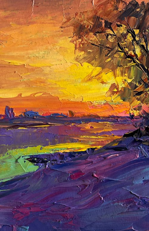 The Winter Morning Begins by Boris Serdyuk