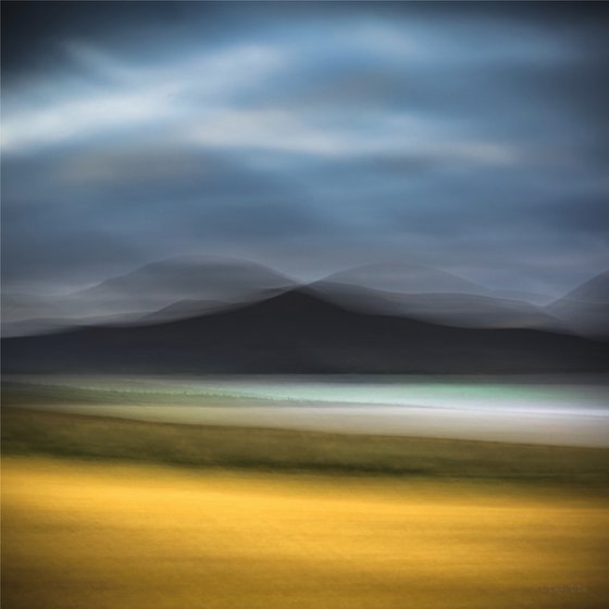 Hills of North Hoy - Large Abstract Photography, Orkney