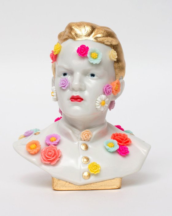Young Lenin with Flowers
