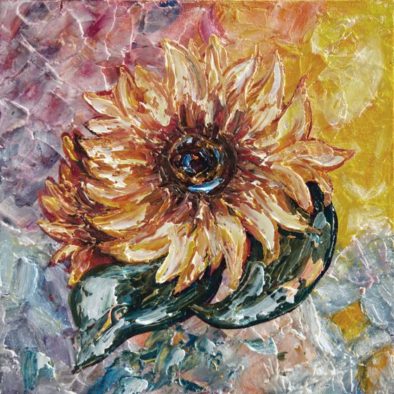 Ah, Sunflower! by Olena Art