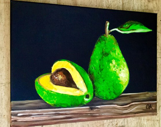 STILL LIFE with AVOCADO