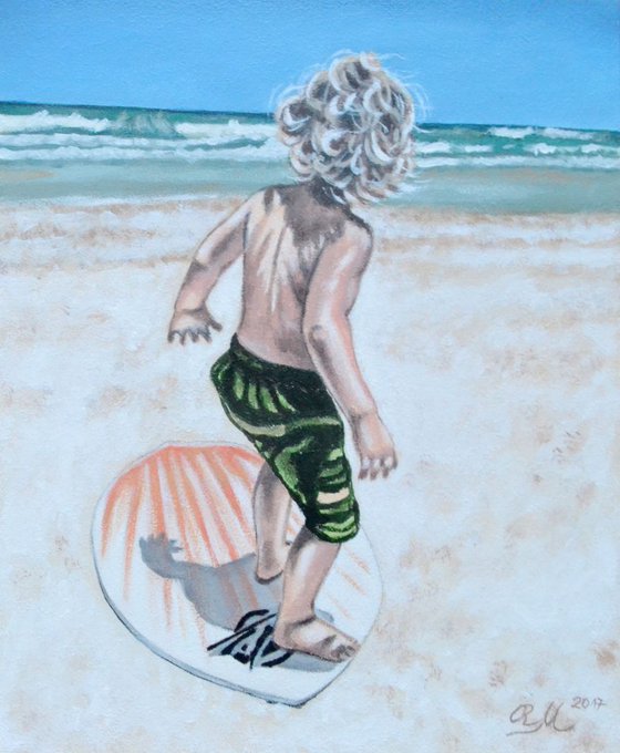 "Little surfer"