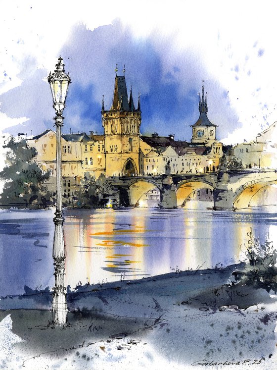Paris and Prague(Diptych)