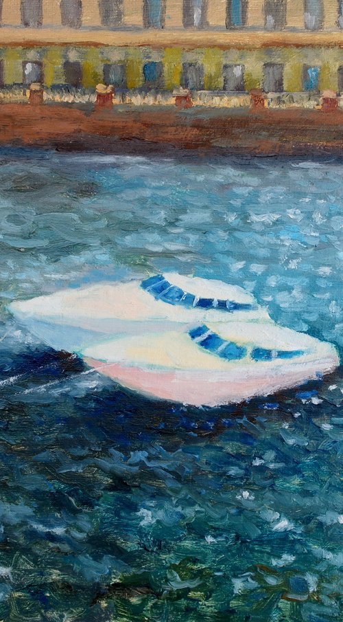 Two Boats by Juri Semjonov