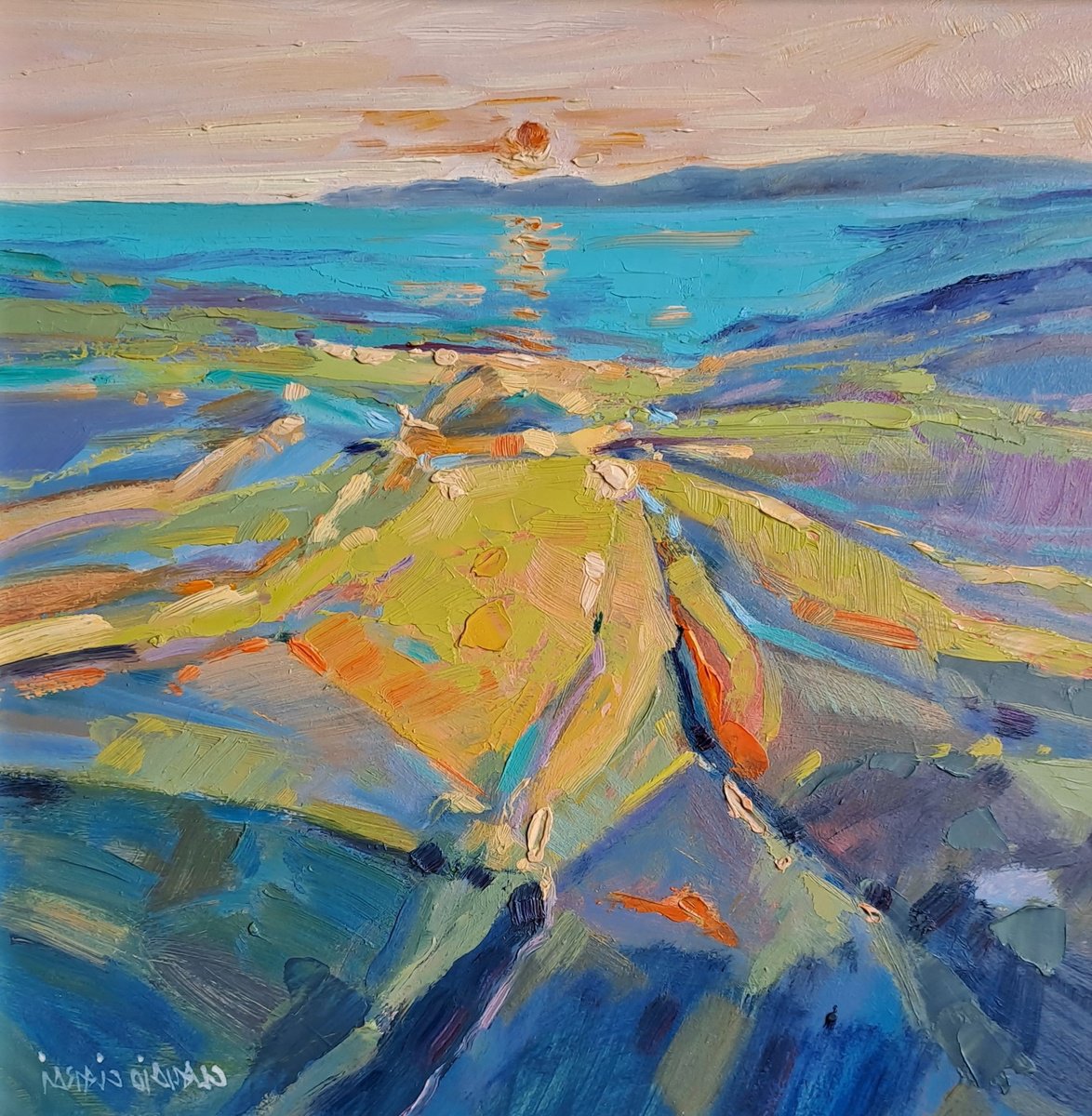 Abstract Landscape by Claudio Ciardi