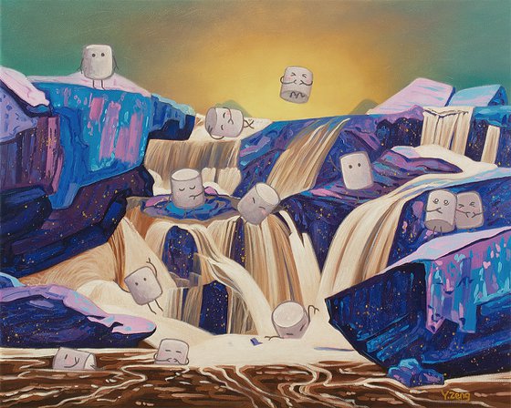 Marshmallows wonderland chocolate fall