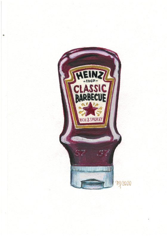 Heinz barbecue ketchup/Food series