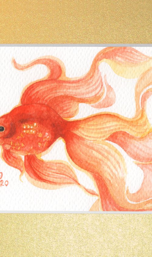 Goldfish 2 by Jolanta Czarnecka