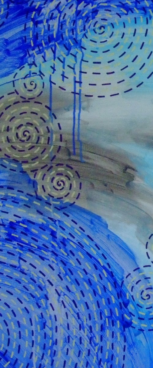 Blue Quietness by Marina Krylova