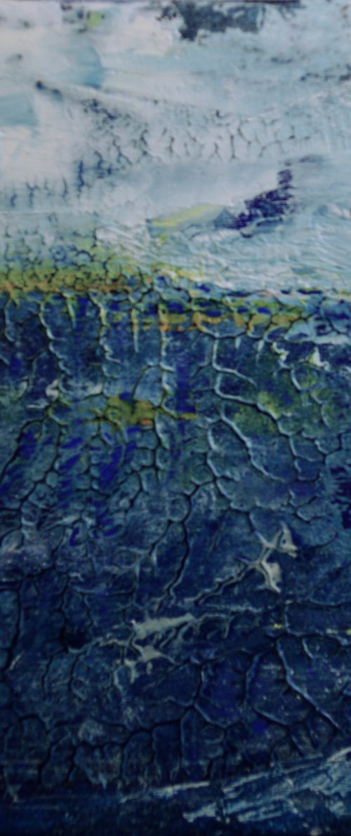 Landscape in Blue by Cristian Valentich