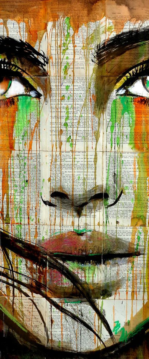 ORB IN ORANGE by Loui Jover