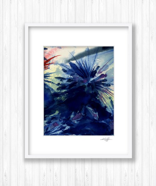 Organic Dream 2 - Abstract Floral art by Kathy Morton Stanion by Kathy Morton Stanion