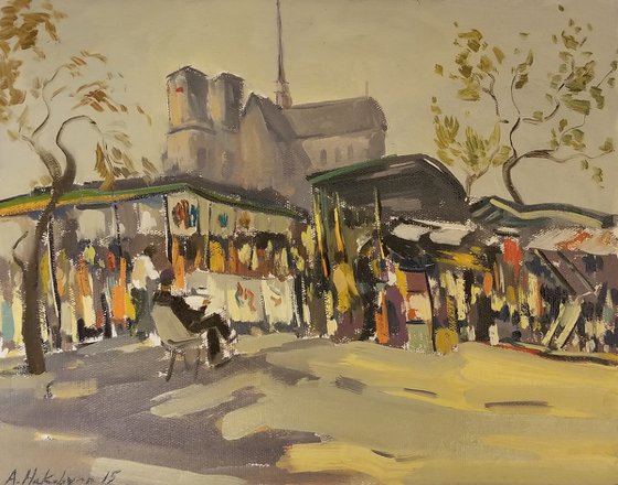 Paris Monmartre Painting Sellers - One of Kind