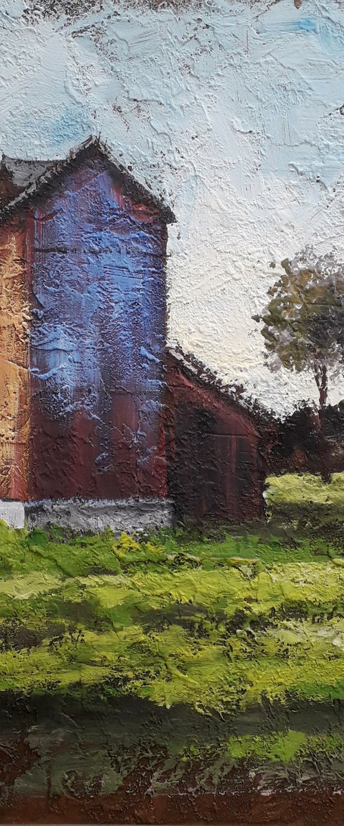 Rural Landscape by Alexander Zhilyaev