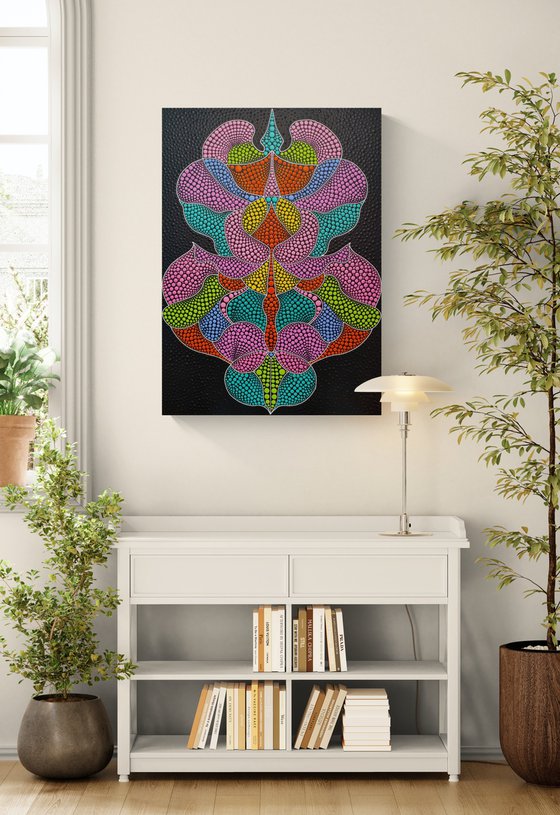 Psychedelic Lotus Garden