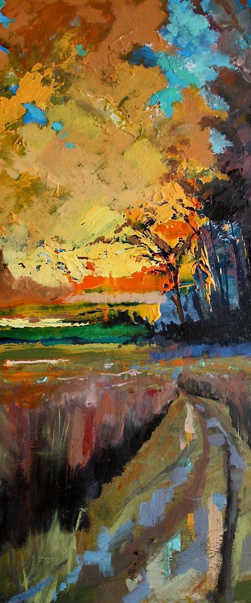 June Sunset 3 by Simon Jones