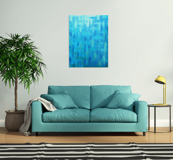 Blue I ( Large 30" x 40 ")